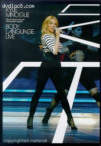 Kylie Minogue: Body Language Live Cover