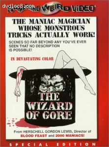 Wizard Of Gore, The Cover