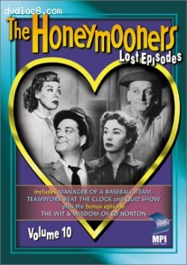 Honeymooners, The - The Lost Episodes, Vol. 10 Cover