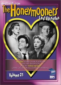 Honeymooners, The - The Lost Episodes, Vol. 21 Cover