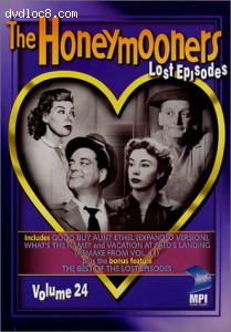 Honeymooners, The - The Lost Episodes, Vol. 24 Cover