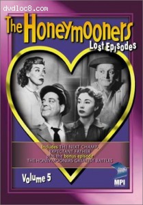 Honeymooners, The - The Lost Episodes, Vol. 5 Cover