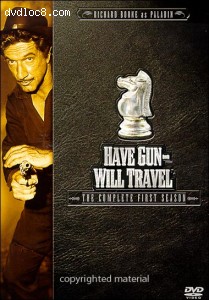 Have Gun-Will Travel: The Complete First Season Cover