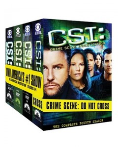 C.S.I. Crime Scene Investigation - The Complete First Four Seasons Cover