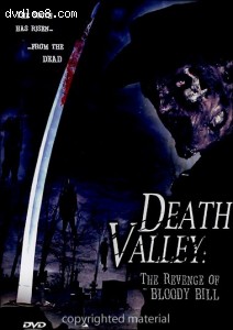 Death Valley:  The Revenge Of Bloody Bill Cover
