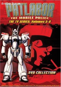 Patlabor - The Mobile Police, The TV Series Boxed Set (Vols. 5-8) Cover