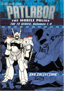 Patlabor - The Mobile Police, The TV Series (Vols. 1-4) Cover