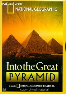 National Geographic: Into The Great Pyramid Cover