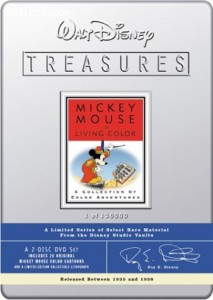 Walt Disney Treasures - Mickey Mouse in Living Color Cover