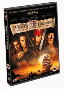 Pirates of the Caribbean: The Curse of the Black Pearl : 2-Disc Collection Cover