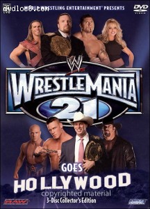 WWE: Wrestlemania 21 Cover