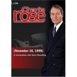 Charlie Rose with Garry Shandling (November 16, 1998) Cover