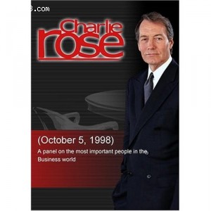 Charlie Rose (October 5, 1998) Cover