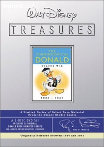 Walt Disney Treasures - The Chronological Donald, Volume One (1934 - 1941) Cover