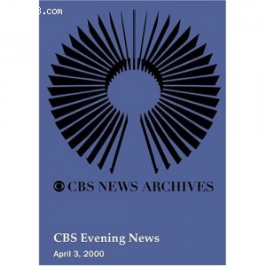 CBS Evening News (April 3, 2000) Cover