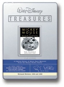 Walt Disney Treasures - Mickey Mouse in Black and White Cover