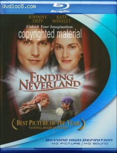 Finding Neverland [Blu-ray] Cover