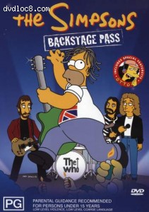 Simpsons, The-Backstage Pass Cover