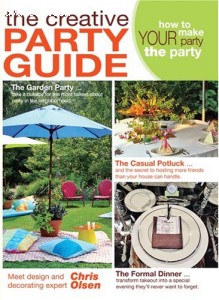 Creative Party Guide DVD Entertaining with Chris Olsen (Leisure Arts #4506), The Cover