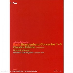Johann Sebastian Bach: Brandenburg Concertos 1-6 Cover