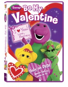 Barney: Be My Valentine Cover