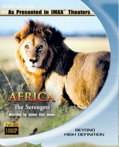 Africa: The Serengeti (IMAX) [Blu-ray] Cover