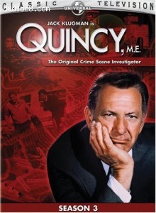 Quincy, M.E.: Season 3 Cover