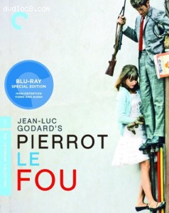 Pierrot Le Fou- Criterion Collection [Blu-ray] Cover