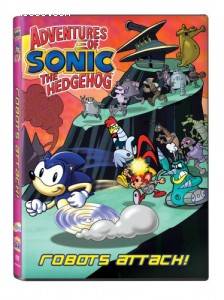 Adventures Of Sonic The Hedgehog: Robots Attack! Cover