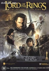Lord of the Rings, The: The Return of the King (2-Disc Theatrical Edition) Cover