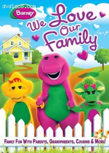Barney: We Love Our Family Cover