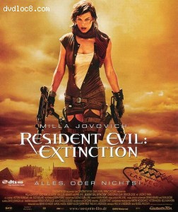 Resident Evil: Extinction Cover