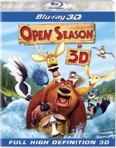 Open Season [Blu-ray 3D] Cover