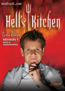 Hell's Kitchen: Season 1 Raw & Uncensored (3pc) Cover