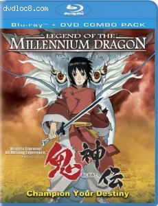 Legend of the Millennium Dragon (Two-Disc Blu-ray/DVD Combo) Cover