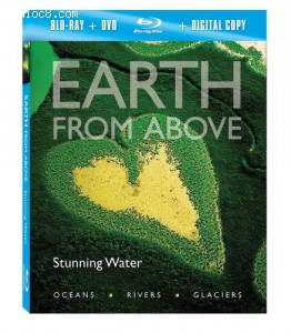 Earth From Above: Stunning Water [Blu-ray] Cover