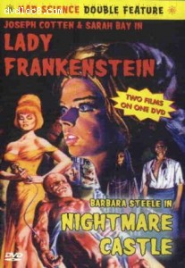 Lady Frankenstein / Nightmare Castle (Double Feature) Cover