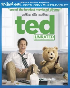 Ted (Two-Disc Combo Pack: Blu-ray + DVD + Digital Copy + UltraViolet)