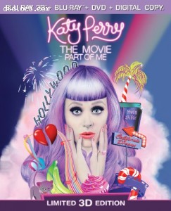 Katy Perry The Movie: Part of Me (Three-Disc Combo: Blu-ray 3D / Blu-ray / DVD / Digital Copy) Cover