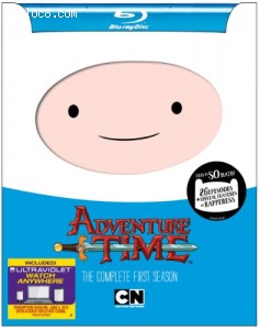 Adventure Time: The Complete First Season [Blu-ray] Cover