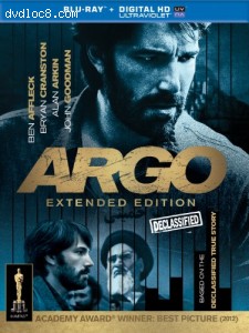 Argo: The Declassified Extended Edition (Blu-ray+DVD+UltraViolet Combo Pack) Cover