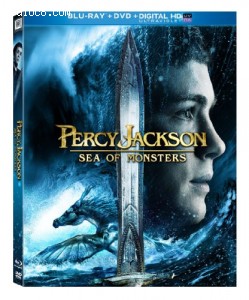 Percy Jackson: Sea of Monsters (Blu-ray/DVD + DigitalHD) Cover