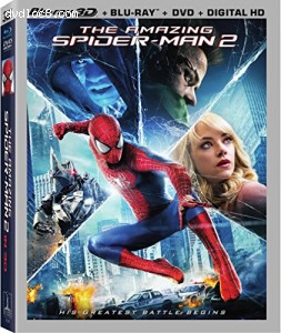 Amazing Spider-Man 2, The  (3D/Blu-Ray/DVD/UltraViolet Combo Pack) Cover