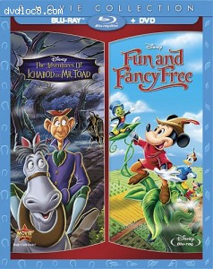 Adventures of Ichabod &amp; Mr Toad / Fun &amp; Fancy Free [Blu-ray] Cover