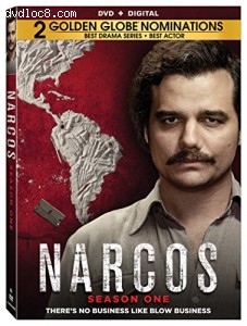 Narcos: Season 1 [DVD + Digital] Cover