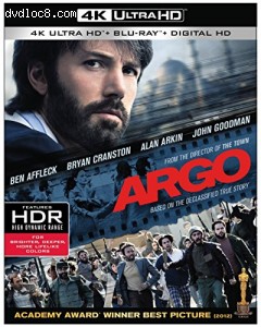 Argo (Theatrical) (4K Ultra HD) [Blu-ray] Cover