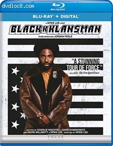 BlacKkKlansman [Blu-ray + Digital] Cover
