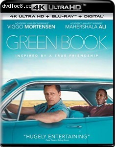 Green Book [4K Ultra HD + Blu-ray + Digital] Cover