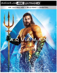 Aquaman [4K Ultra HD + Blu-ray + Digital] Cover