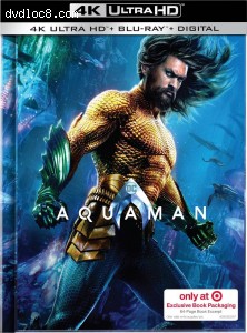 Aquaman (Target Exclusive DigiBook) [4K Ultra HD + Blu-ray + Digital] Cover